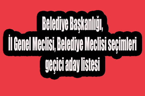 hafik aday liste