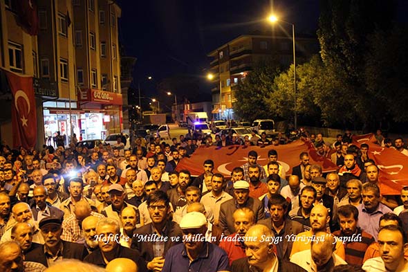 hafik darbe girişimi tepki