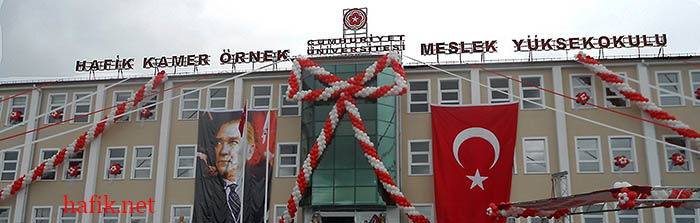 Sivas Cumhuriyet Üniversitesi Hafik Kamer Örnek Meslek Yüksekokulu