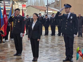 Hafik’te Çanakkale Deniz Zaferi’nin 111. yıl dönümü dolayısıyla tören düzenlendi